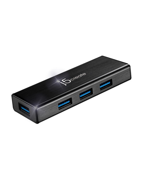 j5create JUH340-N Mini HUB USB 3.0 de 4 puertos - UE RU