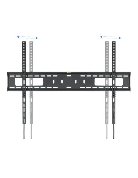TooQ Soporte de Pared para Monitor   TV LCD, Plasma de 60-100, Negro
