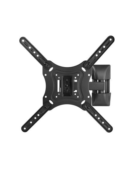 TooQ Soporte Giratorio e Inclinable para Monitor   TV LCD, Plasma de 23”- 55”, con Dos Pivotes, Negro