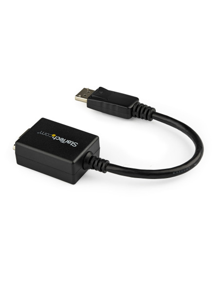 StarTech.com Adaptador Conversor de Vídeo DisplayPort DP a VGA HD15 - Convertidor Activo - 1920x1200