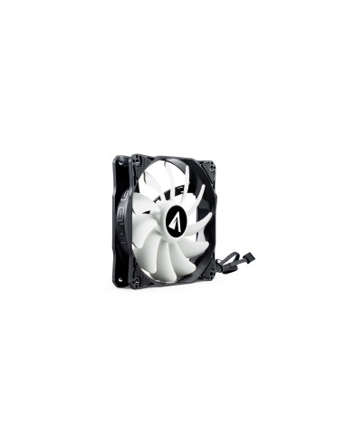 ABYSM Breeze Carcasa del ordenador Ventilador 12 cm Negro, Blanco