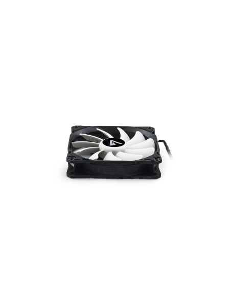 ABYSM Breeze Carcasa del ordenador Ventilador 12 cm Negro, Blanco