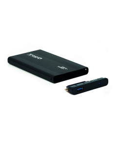 TooQ TQE-2524B caja para disco duro externo Caja de disco duro (HDD) Negro 2.5" 2