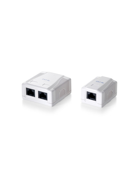 Equip 235112 toma de corriente RJ-45 Blanco