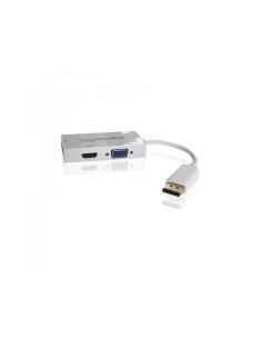 Approx appC37 DisplayPort VGA + HDMI + DVI Blanco 2