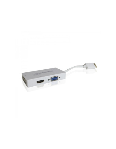 Approx appC37 DisplayPort VGA + HDMI + DVI Blanco