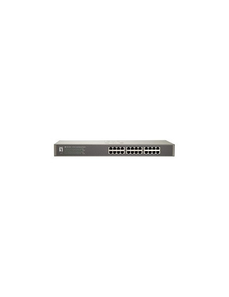 LevelOne FSW-2450 switch No administrado Fast Ethernet (10 100) Negro