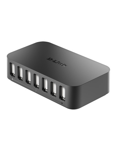 D-Link DUB-H7 USB 2.0 Type-B 480 Mbit s Negro