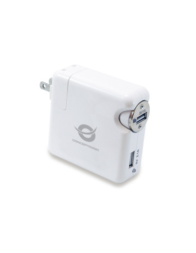 Conceptronic CUSBCHARKIT cargador de dispositivo móvil Cámara digital, Portátil, PDA, Smartphone, Tableta Blanco Corriente