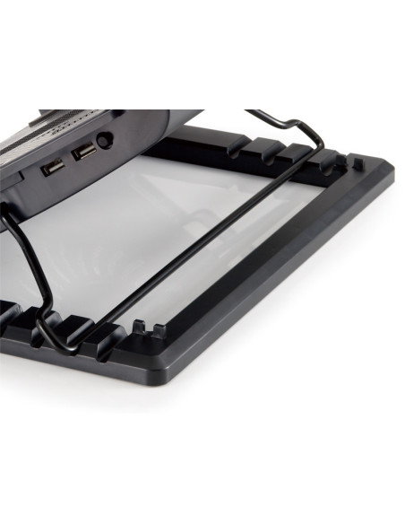 Conceptronic Base plegable de refrigeración para equipos portátiles