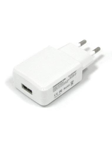 Leotec Cargador USB 5V 2A Blanco