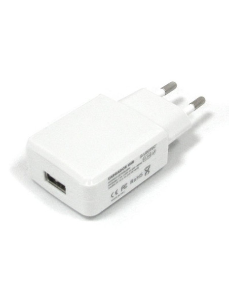 Leotec Cargador USB 5V 2A Blanco