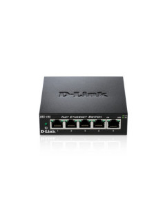 D-Link DES-105 switch No administrado Negro