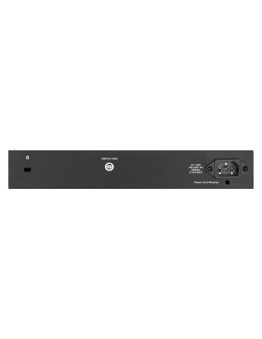 D-Link DGS-1210-10 switch Gestionado L2 Gigabit Ethernet (10 100 1000) 1U Negro, Gris