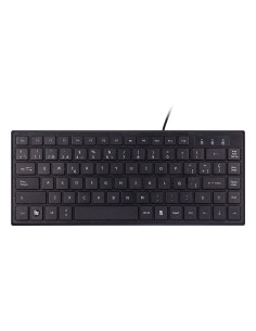 UNYKAch KB 302 Mini teclado Oficina USB QWERTY Negro