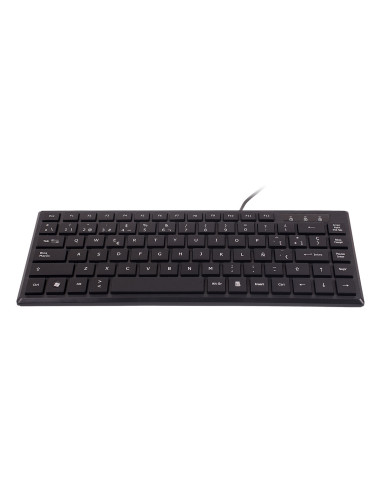 UNYKAch KB 302 Mini teclado Oficina USB QWERTY Negro
