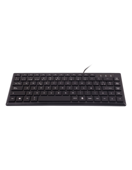 UNYKAch KB 302 Mini teclado Oficina USB QWERTY Negro