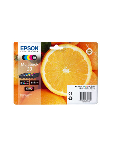 Epson Oranges C13T33374010 cartucho de tinta 1 pieza(s) Original Foto negro