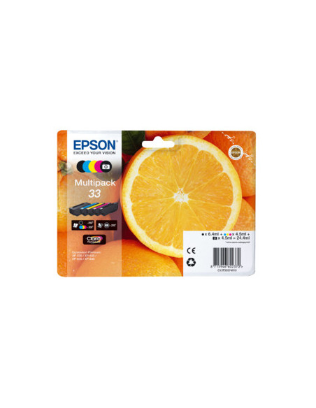 Epson Oranges C13T33374010 cartucho de tinta 1 pieza(s) Original Foto negro