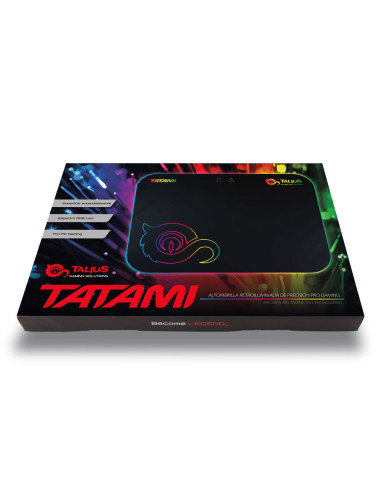 TALIUS alfombrilla gaming Tatami retroiluminada RGB