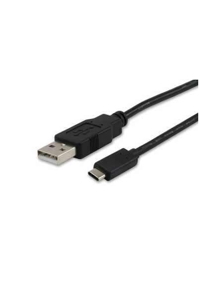 Equip Cable USB 2.0 C a A, M M, 1,0m