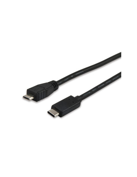 Equip Cable USB 2.0 C a Micro-B, M M, 1,0m