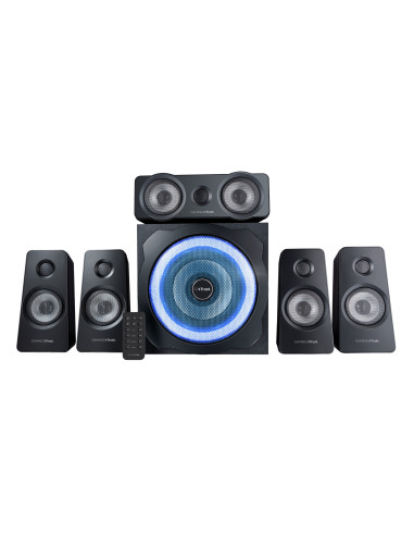 Trust GXT 658 Tytan 5.1 conjunto de altavoces 90 W Universal Negro 5.1 canales
