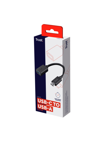 Trust 20967 cable USB 0,09 m USB C USB A Negro