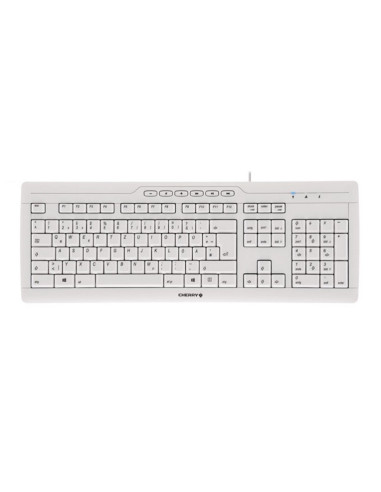 CHERRY STREAM 3.0 teclado Oficina USB Español Gris
