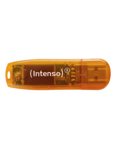 Intenso Rainbow Line unidad flash USB 64 GB USB tipo A 2.0 Naranja