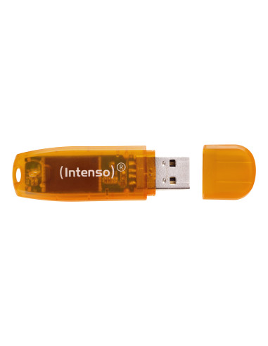 Intenso Rainbow Line unidad flash USB 64 GB USB tipo A 2.0 Naranja