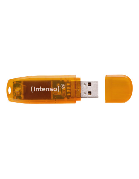 Intenso Rainbow Line unidad flash USB 64 GB USB tipo A 2.0 Naranja