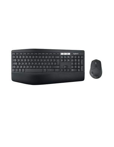 Logitech 920-008228 teclado Ratón incluido Universal RF Wireless + Bluetooth QWERTY Español Negro