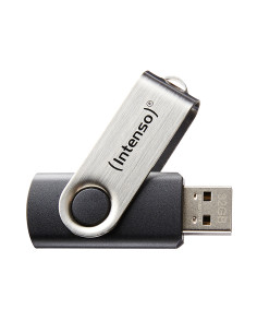 Intenso Basic Line unidad flash USB 8 GB USB tipo A 2.0 Negro, Plata