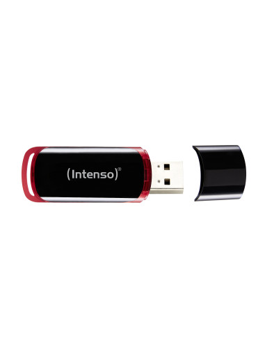 Intenso 16GB USB2.0 unidad flash USB USB tipo A 2.0 Negro, Rojo