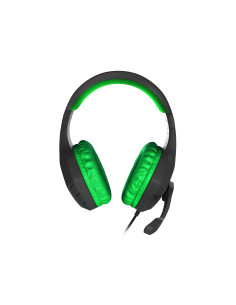 GENESIS Argon 200 Auriculares Alámbrico Diadema Juego Negro, Verde 2
