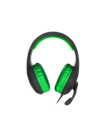 GENESIS Argon 200 Auriculares Alámbrico Diadema Juego Negro, Verde