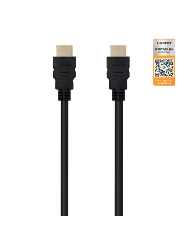 Nanocable HDMI V2.0, 1.5m cable HDMI 1,5 m HDMI tipo A (Estándar) Negro