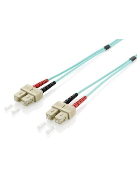 Equip 255321 Cable de fibra óptica e InfiniBand 1 m SC Turquesa