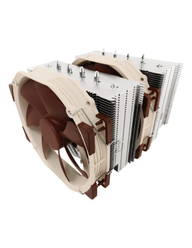 Noctua NH-D15 sistema de refrigeración para ordenador Procesador Enfriador 14 cm Beige, Marrón, Acero
