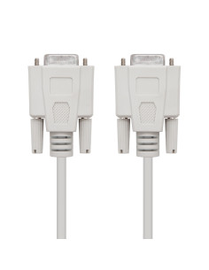 Nanocable CABLE SERIE NULL MODEM, DB9 H-DB9 H, 1.8 M 2