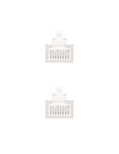 Nanocable 10.20.0101-W cable de red Blanco 1 m Cat5e U UTP (UTP)