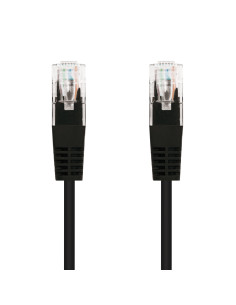 Nanocable 10.20.0101-BK cable de red Negro 1 m Cat5e U UTP (UTP) 2