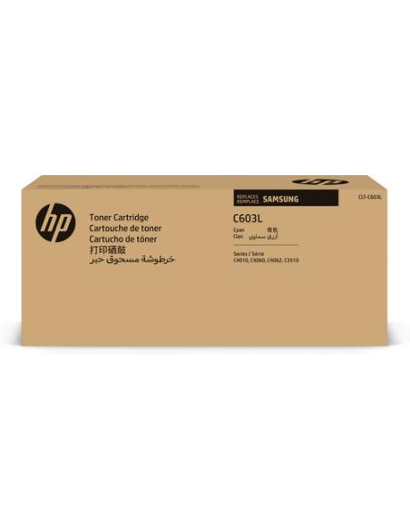 Samsung Cartucho de Tóner Original HP CLT-C603L cian de alta capacidad