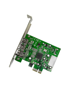StarTech.com Adaptador Tarjeta FireWire PCI-Express PCI-e de 2 Puertos F W 800 y 1 Puerto F W 400 2
