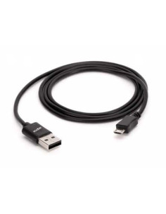 Approx appC38 cable USB USB 2.0 1 m USB A Micro-USB B Negro