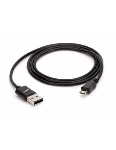 Approx appC38 cable USB USB 2.0 1 m USB A Micro-USB B Negro