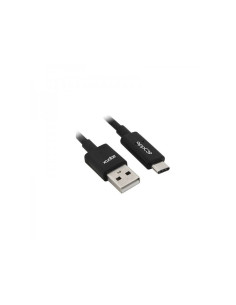 Approx APPC39 cable USB USB 2.0 1 m USB C USB A Negro
