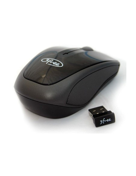 3free 3F-MCW401 ratón RF inalámbrico Óptico 1000 DPI