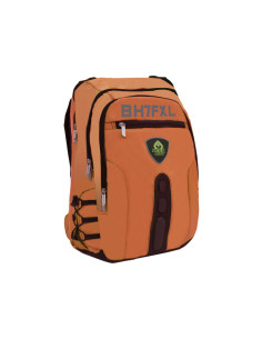 KeepOut BK7F mochila Negro, Naranja Imitación piel, Nylon 2